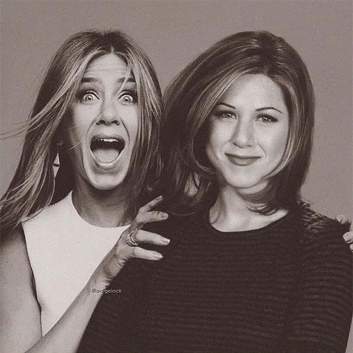 42 celebridades lado a lado com seus eus mais jovens 42