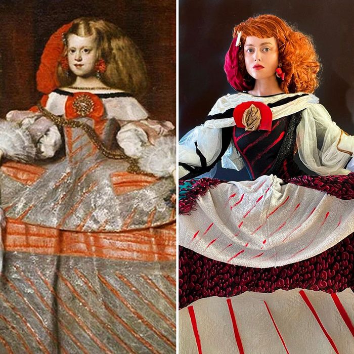 Crítica de arte recria 42 pinturas e figuras famosas da cultura pop em seus cosplays 5