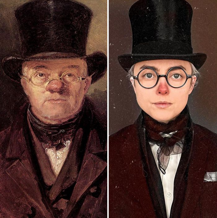 Crítica de arte recria 42 pinturas e figuras famosas da cultura pop em seus cosplays 10