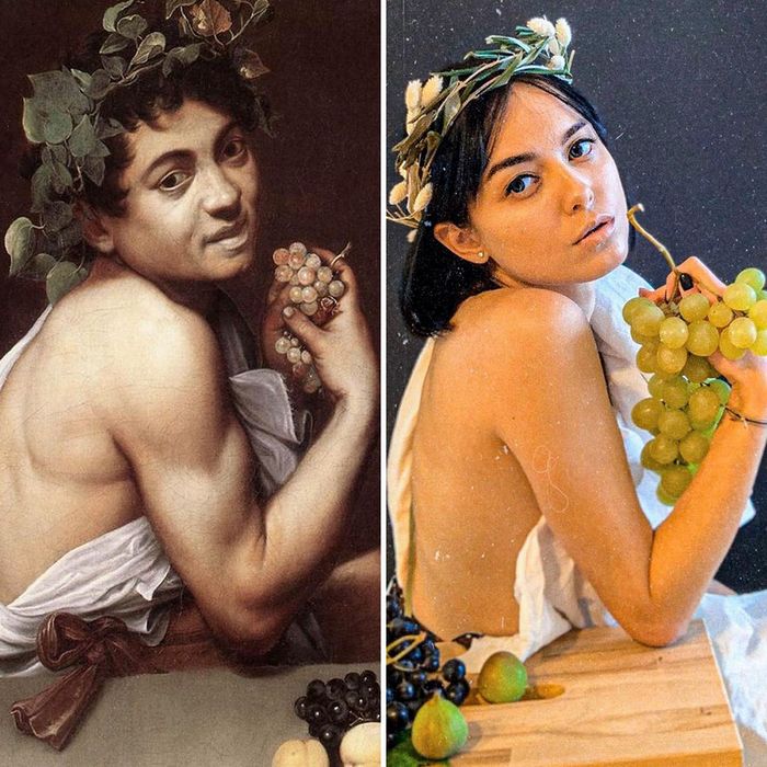 Crítica de arte recria 42 pinturas e figuras famosas da cultura pop em seus cosplays 12