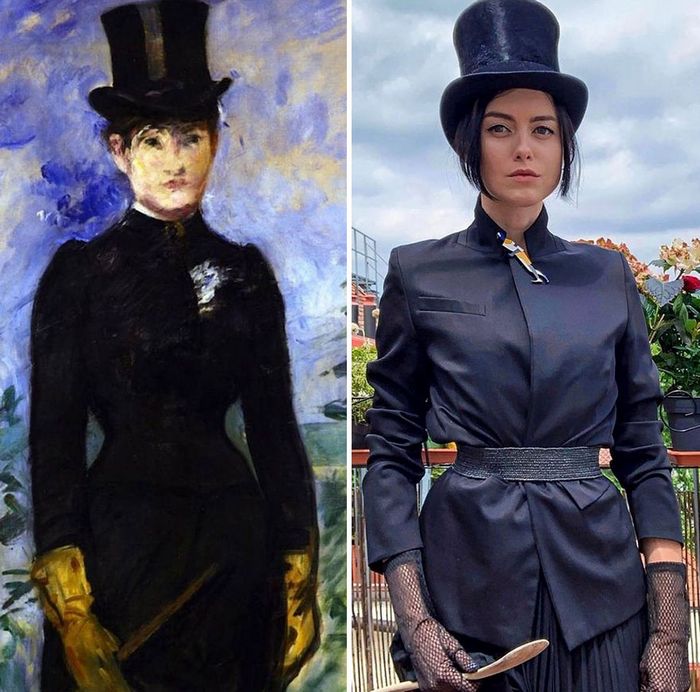 Crítica de arte recria 42 pinturas e figuras famosas da cultura pop em seus cosplays 21