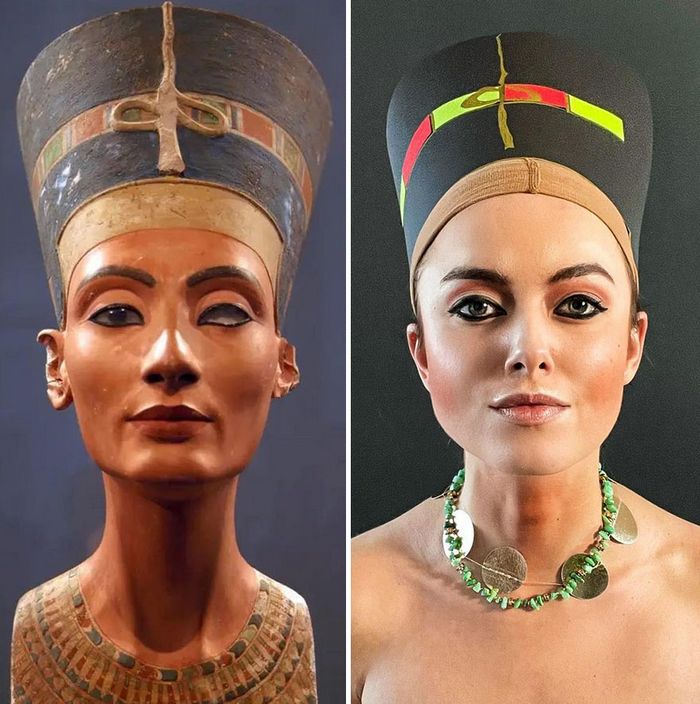 Crítica de arte recria 42 pinturas e figuras famosas da cultura pop em seus cosplays 23