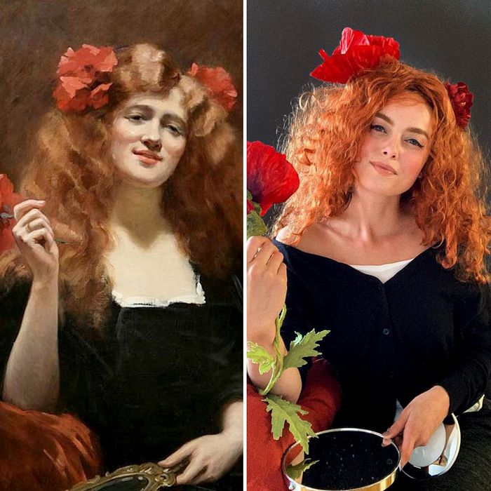 Crítica de arte recria 42 pinturas e figuras famosas da cultura pop em seus cosplays 26