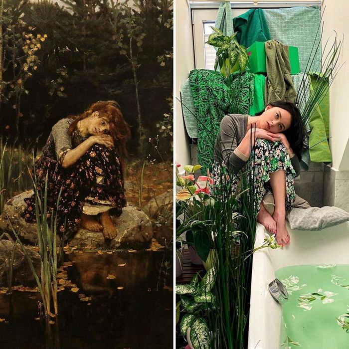 Crítica de arte recria 42 pinturas e figuras famosas da cultura pop em seus cosplays 30