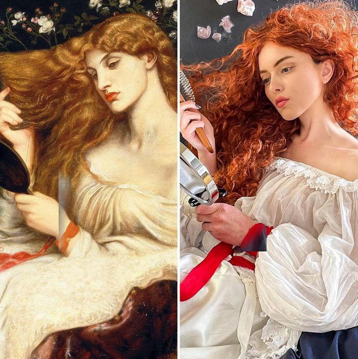 Crítica de arte recria 42 pinturas e figuras famosas da cultura pop em seus cosplays 32