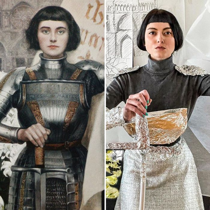 Crítica de arte recria 42 pinturas e figuras famosas da cultura pop em seus cosplays 33