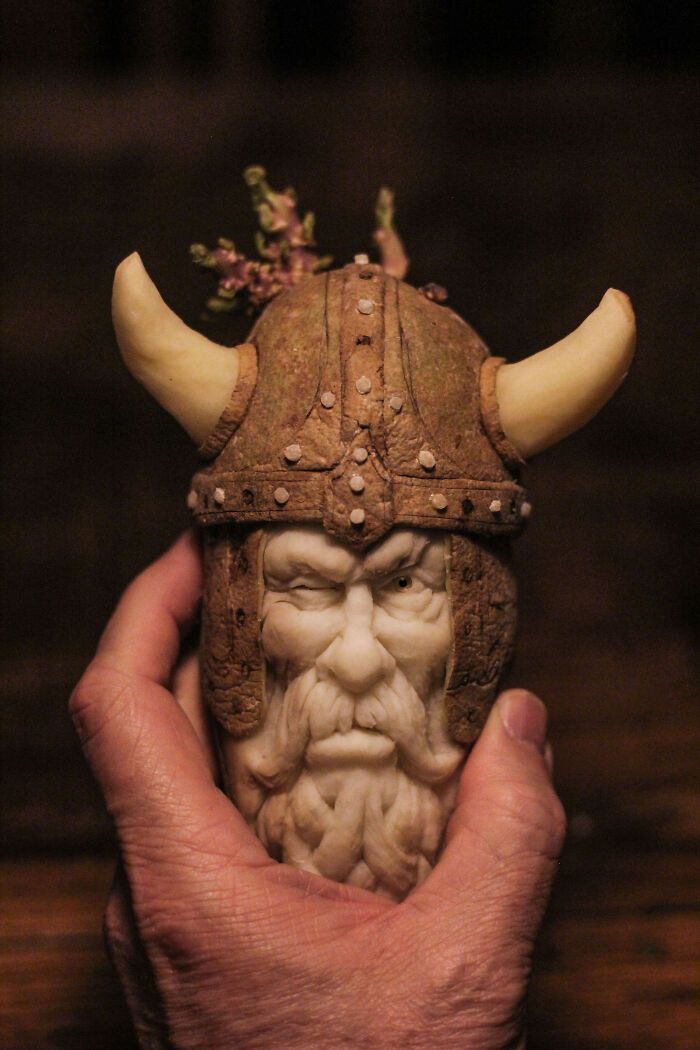 38 esculturas de frutas e vegetais inspiradas na cultura pop, terror, fantasia 3