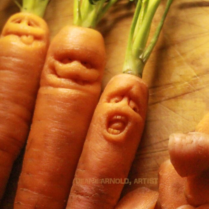 38 esculturas de frutas e vegetais inspiradas na cultura pop, terror, fantasia 10