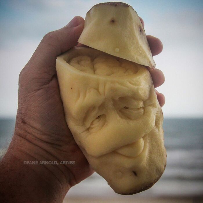 38 esculturas de frutas e vegetais inspiradas na cultura pop, terror, fantasia 12