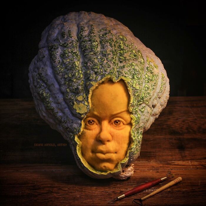 38 esculturas de frutas e vegetais inspiradas na cultura pop, terror, fantasia 16