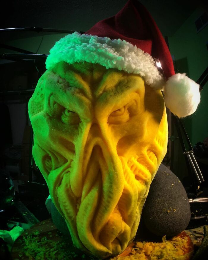 38 esculturas de frutas e vegetais inspiradas na cultura pop, terror, fantasia 30