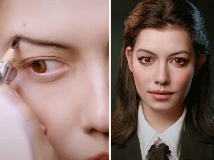 Esta maquiadora pode se transformar em qualquer celebridades, e ela está se tornando viral no TikTok (20 fotos) 11