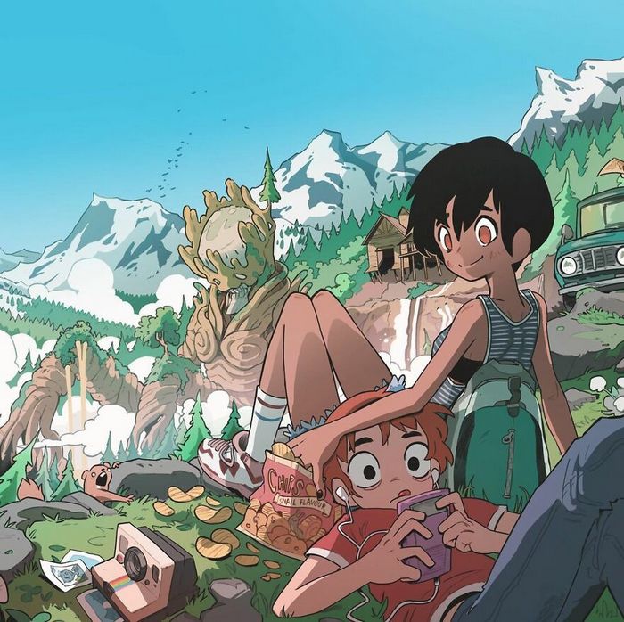 Este artista cria ilustrações estranhamente aconchegantes que são assustadoras ao mesmo tempo (45 fotos) 42