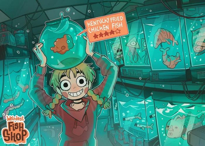 Este artista cria ilustrações estranhamente aconchegantes que são assustadoras ao mesmo tempo (45 fotos) 43