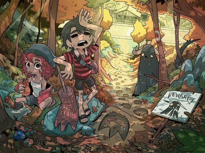 Este artista cria ilustrações estranhamente aconchegantes que são assustadoras ao mesmo tempo (45 fotos) 45