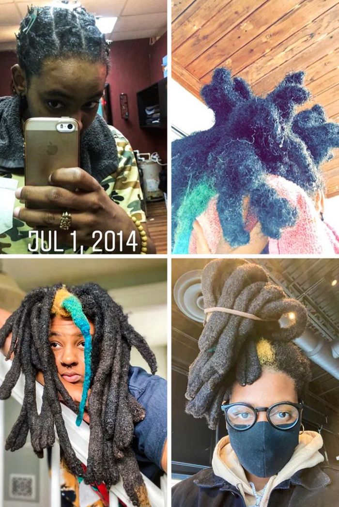 28 pessoas que mudaram radicalmente depois que deixaram o cabelo crescer 9