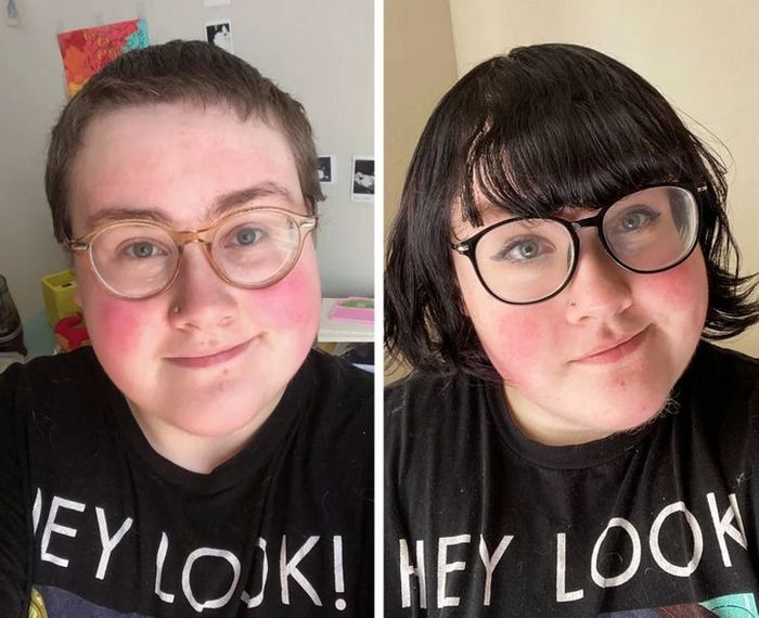 28 pessoas que mudaram radicalmente depois que deixaram o cabelo crescer 17