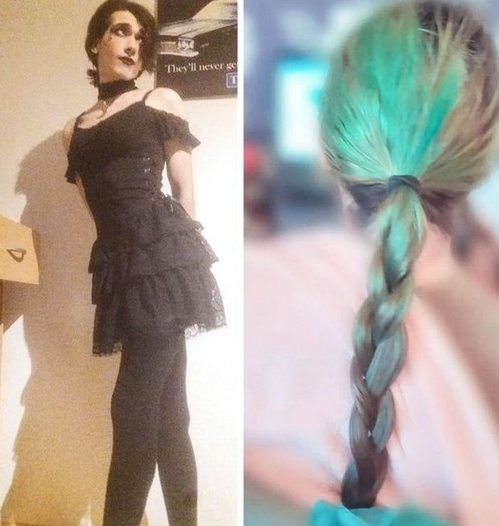 28 pessoas que mudaram radicalmente depois que deixaram o cabelo crescer 19
