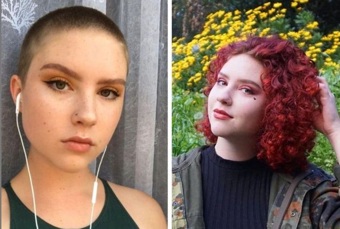 28 pessoas que mudaram radicalmente depois que deixaram o cabelo crescer 27