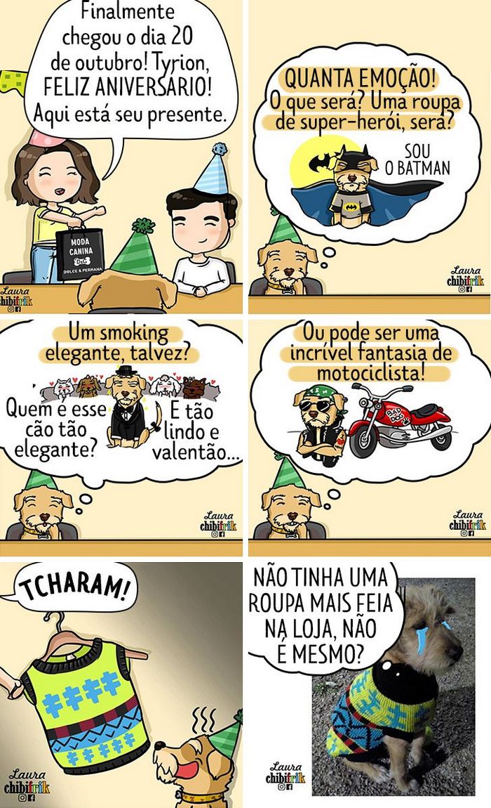 15 quadrinhos mostram como é viver com seu parceiro e seu cachorro 7