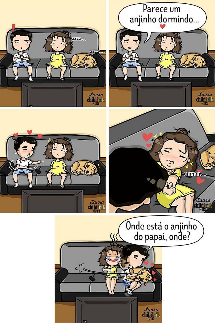 15 quadrinhos mostram como é viver com seu parceiro e seu cachorro 9 15 quadrinhos mostram como é viver com seu parceiro e seu cachorro 9