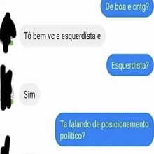 Quem aqui é esquerdista?