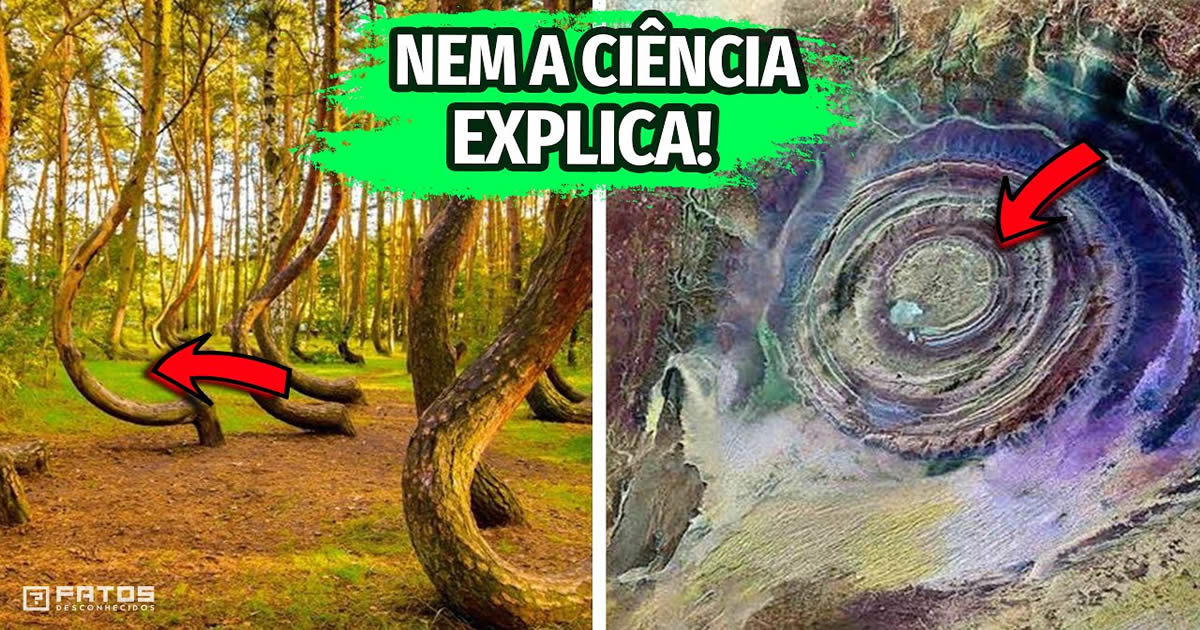 Alguns lugares tão misteriosos que nem a ciência explica