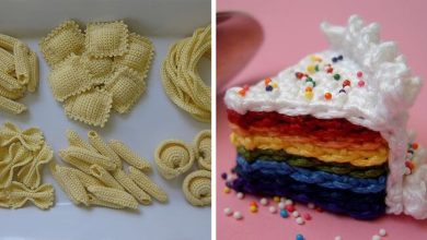 Artista cria comida de crochê com aparência deliciosa e você provavelmente vai querer comê-la (34 fotos) 36
