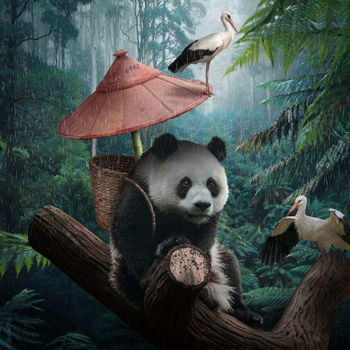 Artista digital cria imagens mágicas e surreais de arquitetura e fragmentos da natureza (42 fotos) 8