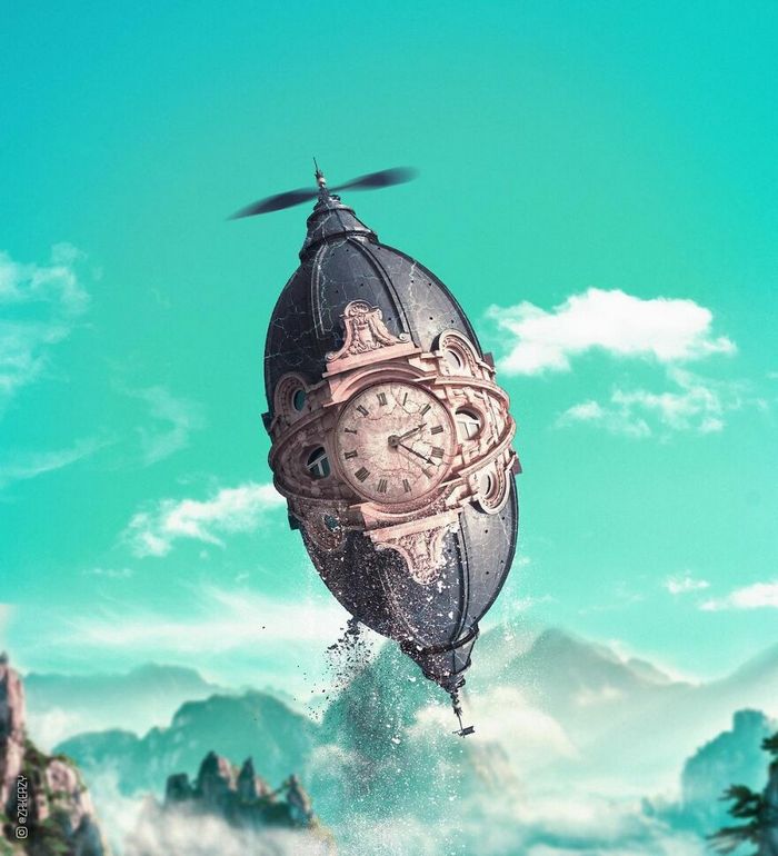 Artista digital cria imagens mágicas e surreais de arquitetura e fragmentos da natureza (42 fotos) 28