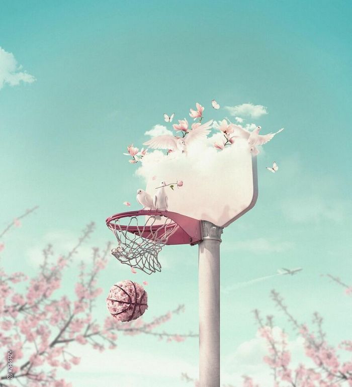 Artista digital cria imagens mágicas e surreais de arquitetura e fragmentos da natureza (42 fotos) 42