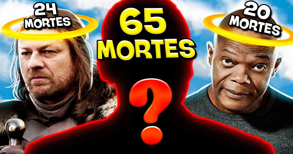 11 atores que mais morreram nos filmes e séries