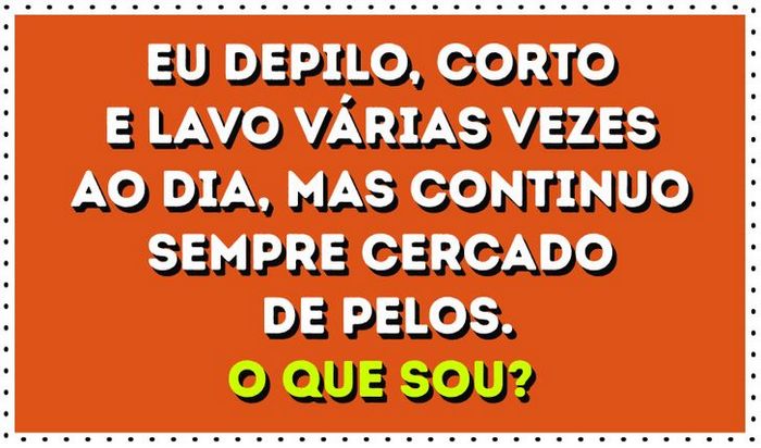15 charadas do tipo O que sou 8 15 charadas do tipo O que sou 8