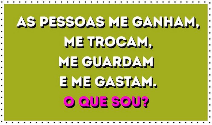 15 charadas do tipo O que sou 20 15 charadas do tipo O que sou 20