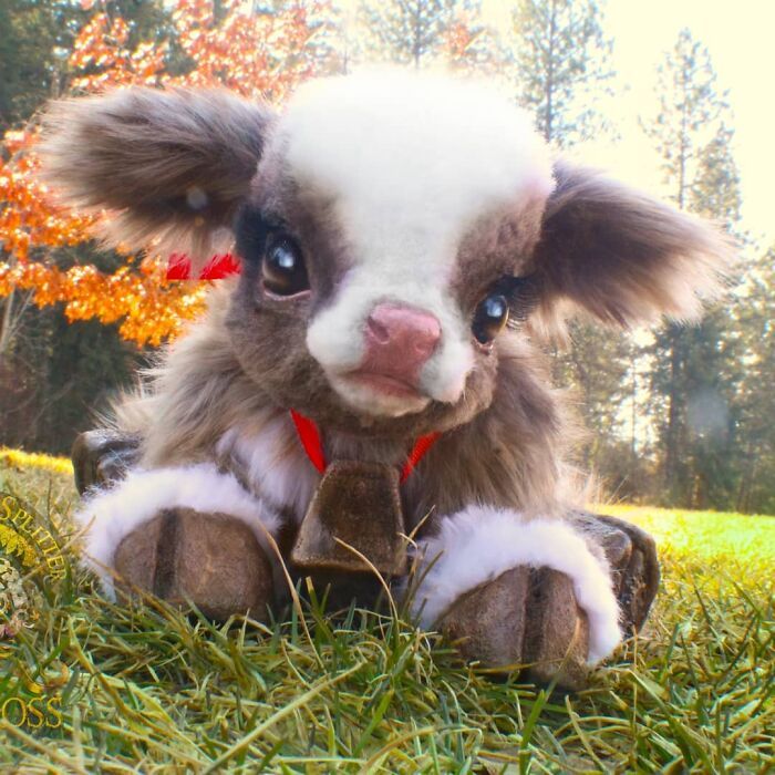 Esta artista faz esculturas de animais em madeira e pele sintética (38 fotos) 14