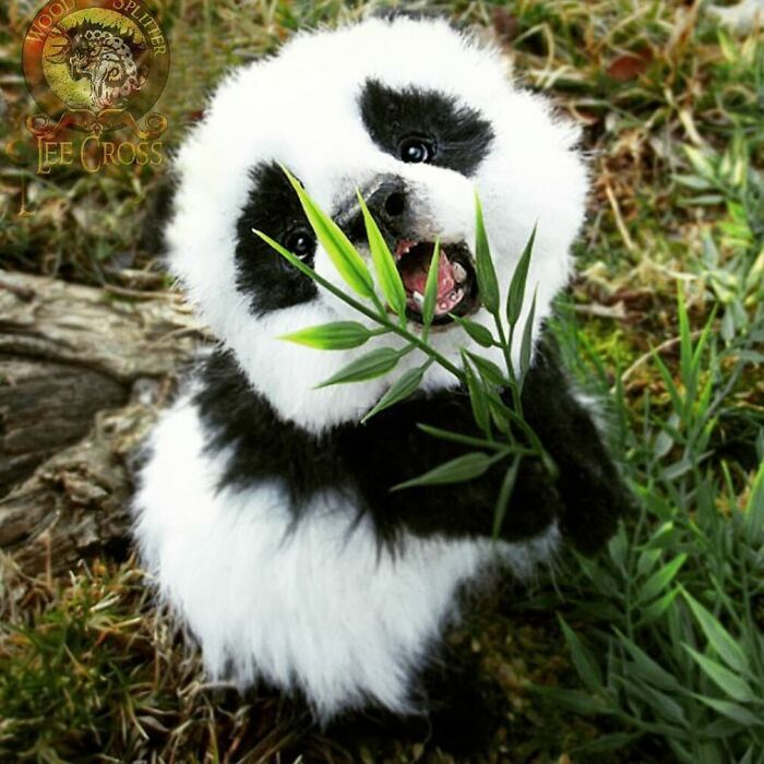 Esta artista faz esculturas de animais em madeira e pele sintética (38 fotos) 19