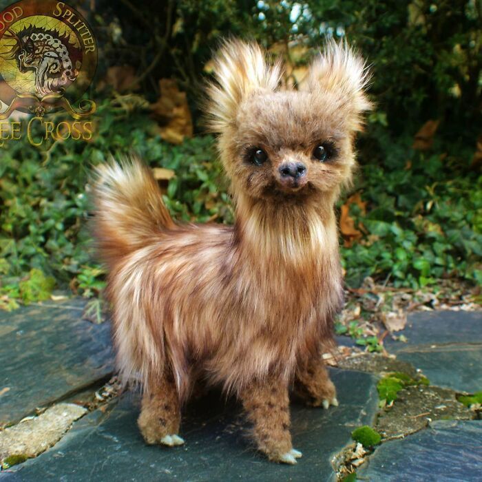 Esta artista faz esculturas de animais em madeira e pele sintética (38 fotos) 22