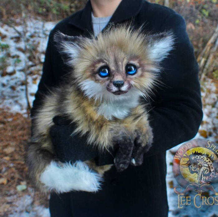 Esta artista faz esculturas de animais em madeira e pele sintética (38 fotos) 35