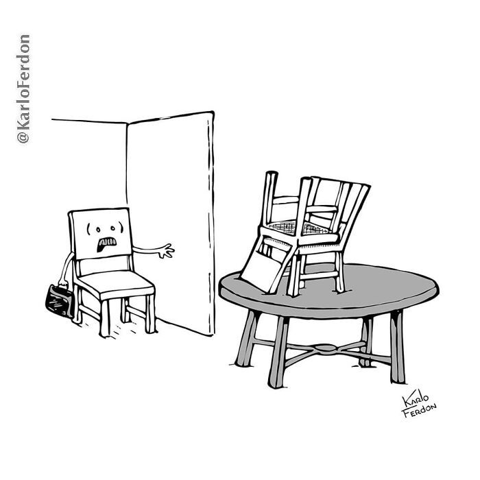 Este artista faz quadrinhos humorísticos sem diálogo (30 fotos) 5