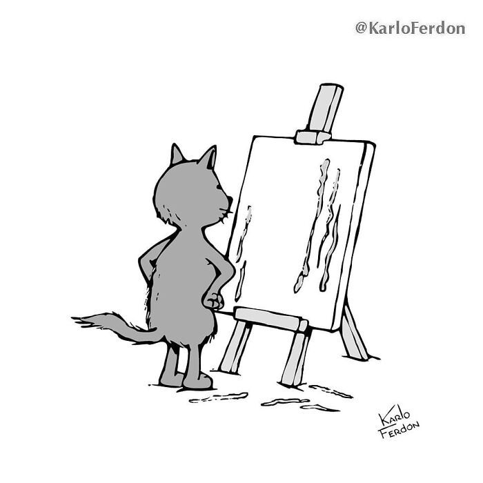 Este artista faz quadrinhos humorísticos sem diálogo (30 fotos) 6