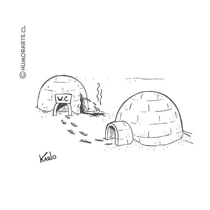 Este artista faz quadrinhos humorísticos sem diálogo (30 fotos) 11