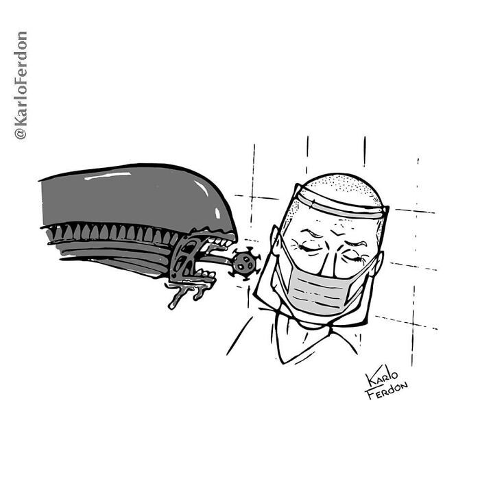 Este artista faz quadrinhos humorísticos sem diálogo (30 fotos) 18