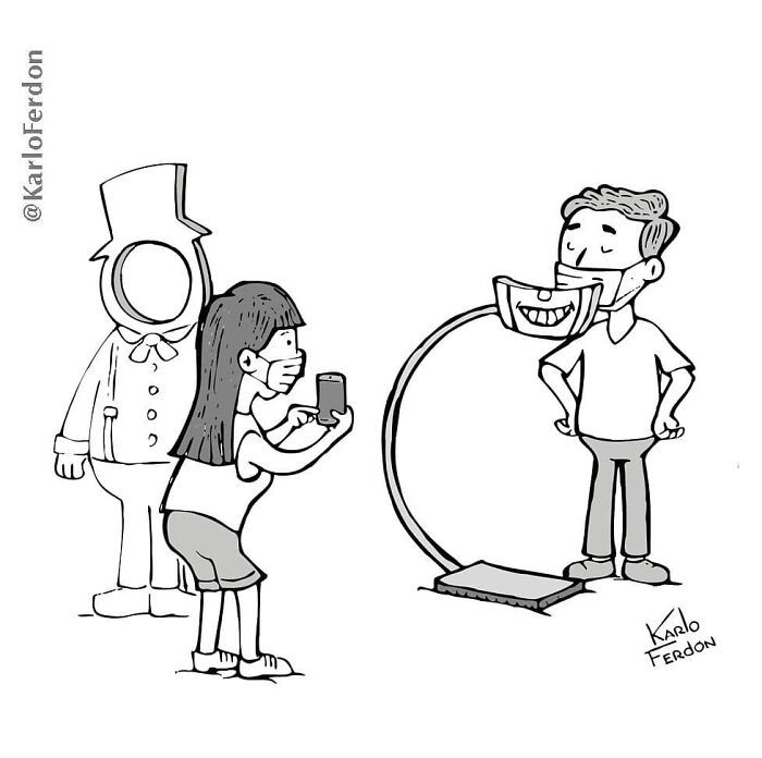 Este artista faz quadrinhos humorísticos sem diálogo (30 fotos) 19