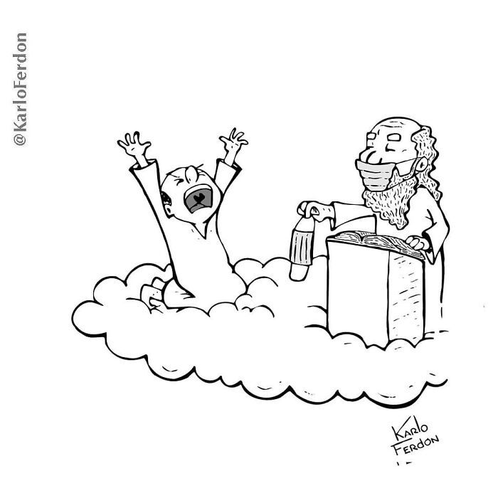 Este artista faz quadrinhos humorísticos sem diálogo (30 fotos) 20