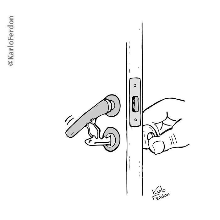 Este artista faz quadrinhos humorísticos sem diálogo (30 fotos) 23