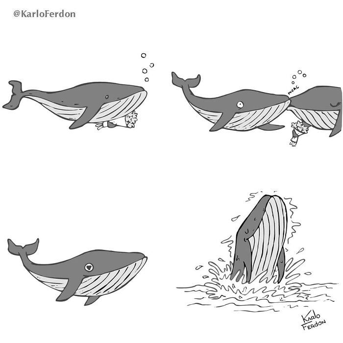 Este artista faz quadrinhos humorísticos sem diálogo (30 fotos) 27