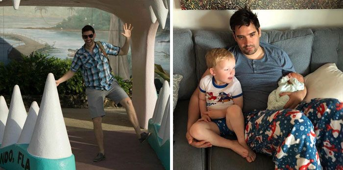 46 fotos hilárias de antes e depois de como a vida muda depois de ter filhos 10