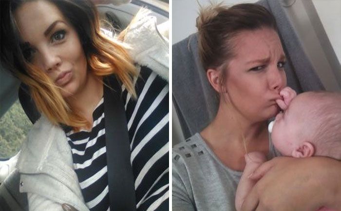 46 fotos hilárias de antes e depois de como a vida muda depois de ter filhos 21