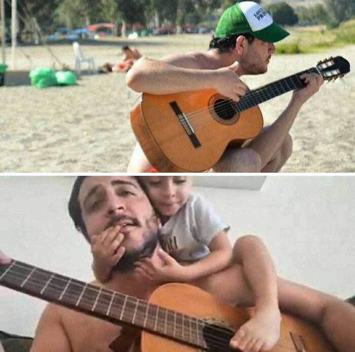 46 fotos hilárias de antes e depois de como a vida muda depois de ter filhos 34