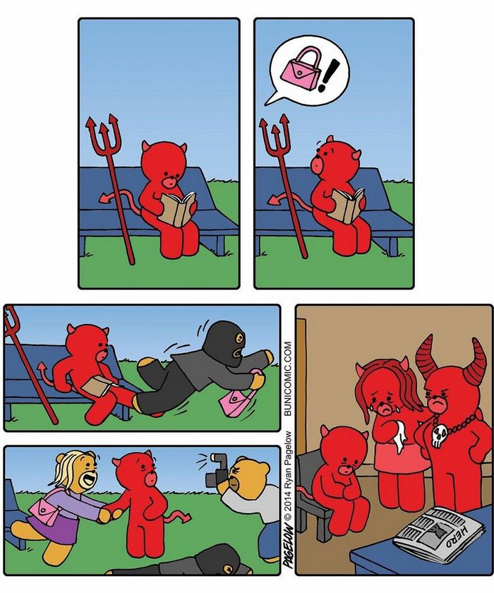 29 histórias em quadrinhos do Buni que são engraçadas, tristes e distorcidas ao mesmo tempo 1